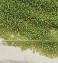 11/0 True cuts Charlotte Beads Honey Mint Lined 10/20/50/250/500 Grams PREMIUM SEED BEADS, Native Supply