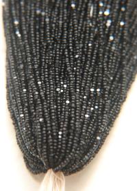 11/0 Hanks Charlotte true Cut Beads Matt Black 1/5/25/50/100 Hanks 2.0mm jewellery rare PREMIUM beads, jewelry supply, findings