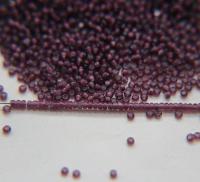 11/0 True cuts Charlotte Beads Amethyst White Lined 10/20/50/250/500 Grams PREMIUM SEED BEADS, Native Supply