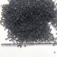 11/0 Charlotte Cut Beads Crystal Matt Black Lined 10/20/50/250/500 Grams embroidery materials, jewelry making, vintage beads, rare finding
