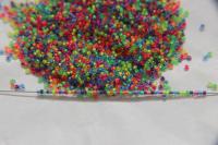 11/0 True cuts Charlotte Beads Multi Neon Beads 10/20/50/250/500 Grams PREMIUM SEED BEADS, Native Supply