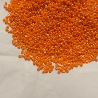 11/0 Charlotte Cut Beads Patina Opaque Light Orange Aurore Boreale 10/20/50/250/500 Grams PREMIUM MATERIALS