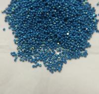 11/0 Charlotte Cut Beads Patina Opaque Teal Blue Aurore Boreale 10/20/50/250/500 Grams PREMIUM MATERIALS