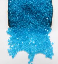 11/0 Charlotte true Cuts Beads Matt Medium Dark Aqua 10/20/50/250/500 PREMIUM SEED Beads, vintage supplies