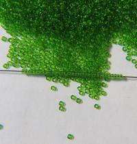 11/0 Charlotte true Cut Beads Transparent Light Kelly Green Loose Beads 10/20/50/250/500 Grams Native Beads Supplies