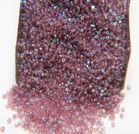 13/0 Charlotte Cut Beads Patina Light Amethyst Aurore Boreale 5/10/20/50/250/500 Grams PREMIUM MATERIALS