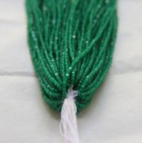 11/0 Charlotte Cut Beads Opal Green 10/20/50/250/500 Grams PREMIUM SEED BEADS