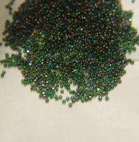 11/0 Charlotte Cut Beads Patina Light Green Bronze Gold 10/20/50/250/500 Grams PREMIUM MATERIALS
