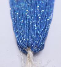 11/0 Hanks Charlotte Cut Beads Patina Premium Medium Sapphire Opal Aurore Boreale 1/5/25/50/100 Hanks 1.6mm glass beads, native supplies