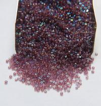 13/0 Charlotte Cut Beads Patina Light Amethyst Aurore Boreale 5/10/20/50/250/500 Grams PREMIUM MATERIALS