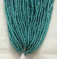 11/0 Czech Seed Bead Czech Seed Bead, Teal Green Luster 1/5/25/50/100 Full hanks Preciosa Ornella loose beads, mix beads, embroidery