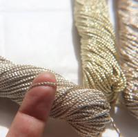 1 MM / 1.3 MM Unique Shiny Dori Thread Trim Jewelry Vintage wedding dresses Gift wraping & fancy item
