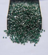 11/0 Charlotte True Cut Beads Patina Opal Green Silver 10/20/50/250/500 Grams PREMIUM SEED Beads