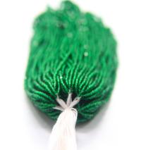 11/0 Hanks Charlotte Cut Beads Matt Forest Green 1/5/25/50/100 Hanks 2.0mm glass beads, jewelry supply, findings, Native supply