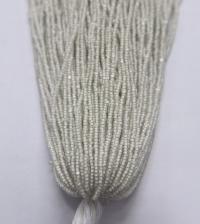 13/0 Hanks Charlotte Cut Beads Crystal White Lined 1/5/25/50/100 Hanks jewellery rare glass beads, jewelry supply, findings, native supply
