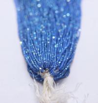 11/0 Hanks Charlotte Cut Beads Patina Premium Medium Sapphire Opal Aurore Boreale 1/5/25/50/100 Hanks 1.6mm glass beads, native supplies