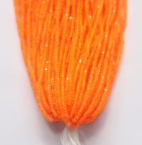 13/0 Hanks Charlotte Cut Beads in MATT Neon Linings 1/5/25/50/100 Hanks 1.6mm jewellery rare glass beads, native supply