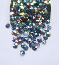 6mm SWAROVSKI 6428 Rivoli Crystal Pendant Beads in (13 Colors) 2/4/24/72/144 Pieces PREMIUM Materials, Crystal findings