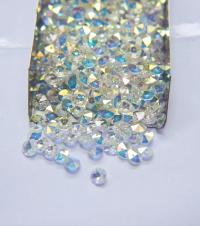 6mm SWAROVSKI 6428 Rivoli Crystal Pendant Beads in (13 Colors) 2/4/24/72/144 Pieces PREMIUM Materials, Crystal findings