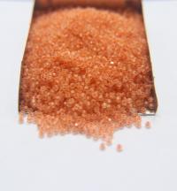 11/0 Charlotte Cut Beads Crystal Matt Light Peach Lined 10/20/50/250/500 Grams embroidery materials, jewelry making, native vintage beads