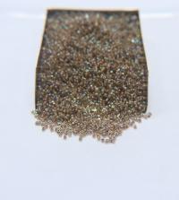 13/0 Patina Cream Lined Aurore Boreale Charlotte true Cut Beads 10/20/50/250/500 Grams PREMIUM SEED BEADS, Rare Beads