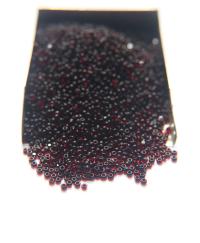 11/0 True cuts Charlotte Beads Dark Red Jet Lined 10/20/50/250/500 Grams PREMIUM SEED BEADS, Native Supply
