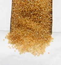 13/0 Charlotte Cut Beads Gold Silver Lined 5/10/20/50/250/500 craft supplies, jewelry making, embroidery materials, vintage