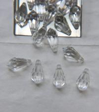 Vintage Swarovski 6000 Crystal Drops 18x9 MM Fancy Crystal drops 3/12/36 Pieces