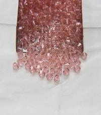5mm Rose Peach Swarovski Bicone beads Cuts 12/36/72/144/432/720 Pieces (550) VINTAGE SWAROVSKI, jewelry making, embroidery materials, craft