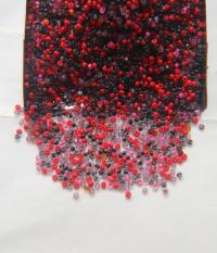 13/0 Charlotte Cut Beads Anemone Mixes 5/10/20/50/250/500 craft supplies, jewelry making, embroidery materials, vintage