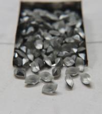 Vintage Swarovski Matt Crystal Fancy Stone 10.5mm x 6mm 6/12/36/144 Pieces gemstones, jewlery making, matt zirconium