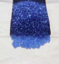 11/0 Charlotte true Cut Beads Transparent Light Sapphire 10/20/50/250/500 grams PREMIUM SEED Beads, vintage supplies