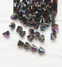 5400 Vintage 7x8 mm Swarovski crystal bead cone shape (4 Colours) Swarovski Elements 2/6/12/36 Pieces, jewelry making