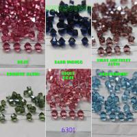 8mm Swarovski Elements 6301 Top Drilled Bicone Pendants 6/24/72/144 Pieces, jewelry making, vintage findings, Premium Materials