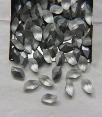 Vintage Swarovski Matt Crystal Fancy Stone 10.5mm x 6mm 6/12/36/144 Pieces gemstones, jewlery making, matt zirconium