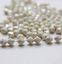 7mm Vintage Swarovski Ivory Opaque Bicone beads Cuts 12/36/72/144 Pieces Premium Materials