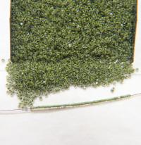 13/0 Charlotte Cut Beads Crystal Matt Olivine Lined 5/10/20/50/250/500 Grams embroidery materials, jewelry making, vintage beads