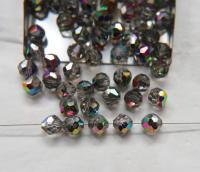 8mm Vintage Swarovski crystal beads, Crystal Vitrail Medium faceted article 5309 6/12/36/72/144 Pieces PREMIUM MATERIALS