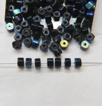 6x4 mm Jet AB Glass beads 36/72/144/288 Pieces spacer beads, wholesale beads