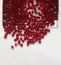 3mm Vintage Garnet Bicone from Czech Republic 36/72/144/432/720 Pieces Jewelry findings, embroidery materials, jewelry making, craft supply