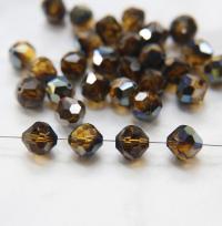 10mm Vintage Swarovski crystal beads, Mink Vintage faceted article 5309, 2/6/12/36/72/144 Pieces Vintage findings