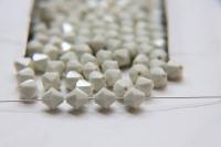 8 MM Ivory Vintage Swarovski Bicone Beads 6/24/72 Pieces Haute couture embellishments, premium beads, vintage