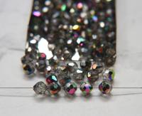 8mm Vintage Swarovski crystal beads, Crystal Vitrail Medium faceted article 5309 6/12/36/72/144 Pieces PREMIUM MATERIALS