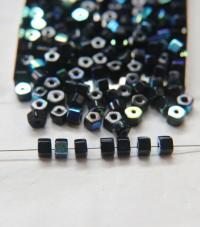 6x4 mm Jet AB Glass beads 36/72/144/288 Pieces spacer beads, wholesale beads