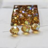 16 MM Swarovski Vintage Light Colorado Topaz Aurore Boreale Vintage faceted article 5309 2/6/12/436/72/144 Pieces Premium materials