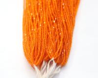 13/0 Hanks Charlotte Cut Beads 80060 AMBER Transparent 1/5/25/50/100 Hanks 1.6mm glass beads, jewelry supply, findings, craft supply