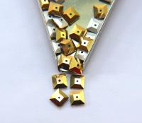 8mm Swarovski 3400 Square Lochrosen (3400) - 8 Colors 6/24/72/144 Pieces PREMIUM Vintage Materials