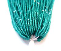 11/0 Hanks Charlotte true Cut Beads MATT Teal Green 1/5/25/50/100 Hanks 2.0mm jewellery rare PREMIUM beads, jewelry supply, Native Supply