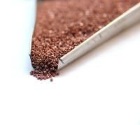 13/0 Charlotte Cut Beads Metallic Old Rose 5/10/20/50/250/500 Grams craft supplies, jewelry making, embroidery materials, vintage