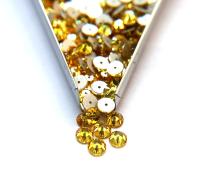7 MM Swarovski Padpardscha / Light Topaz Xillion Lochrose Sew-on STONES 3128 12/24/36/72/144 Pieces, embroidery materials, wedding